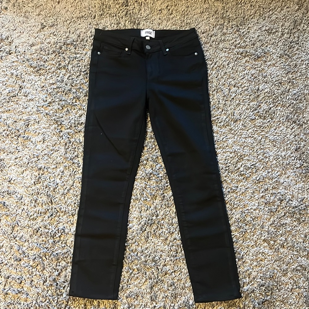 ♻️PAIGE Black Cropped Jeans